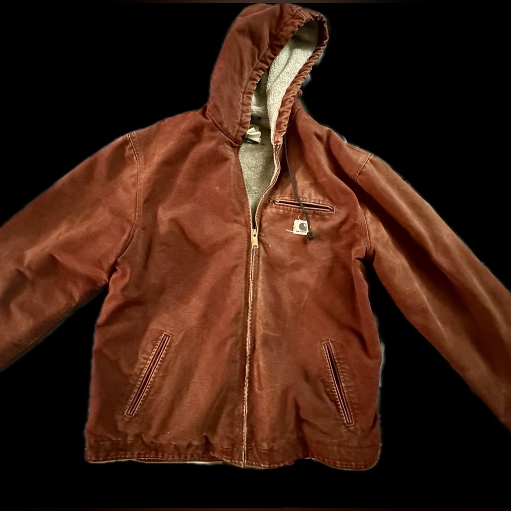 Sherpa lined Carhartt jacket